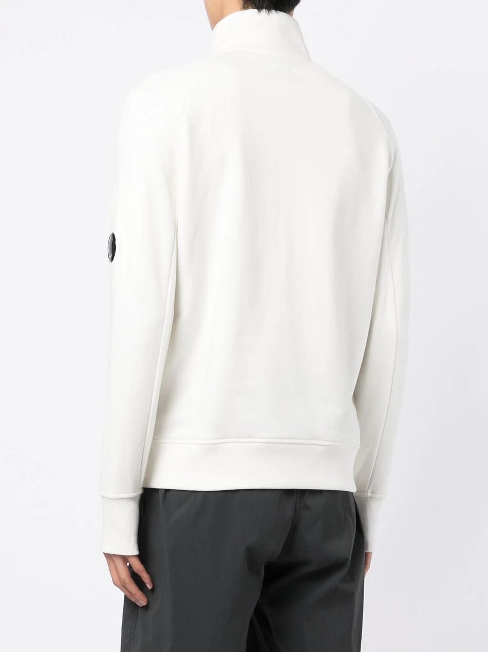 zip-fastening sweatshirt - 4