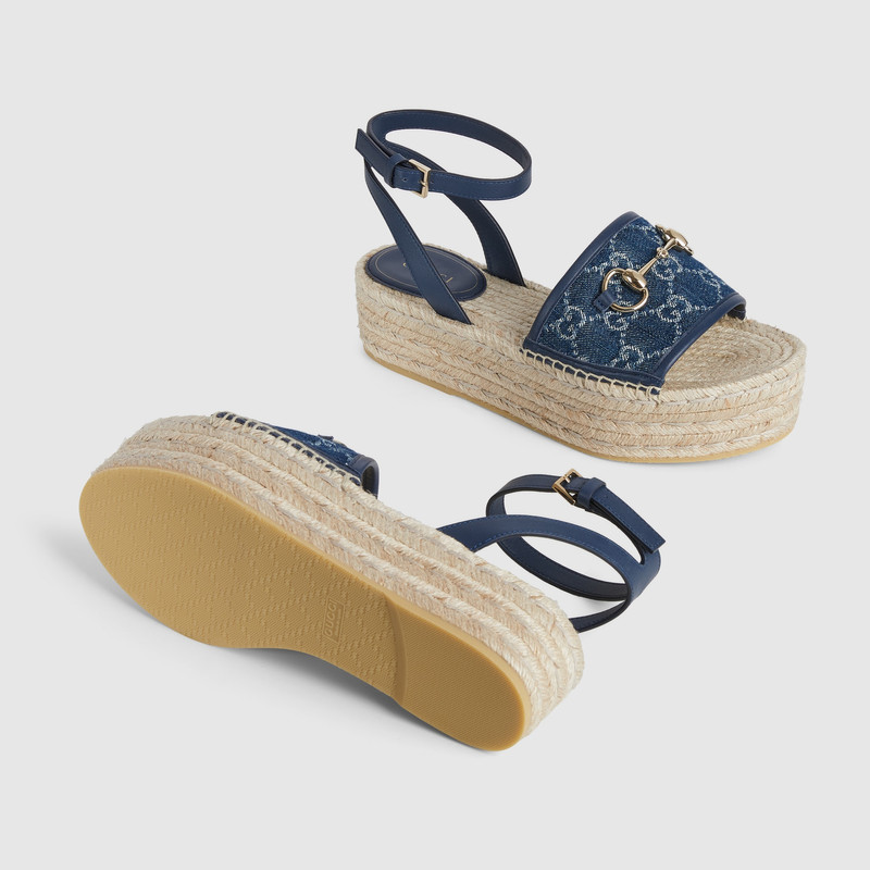 Women's flatform espadrille with Horsebit 6