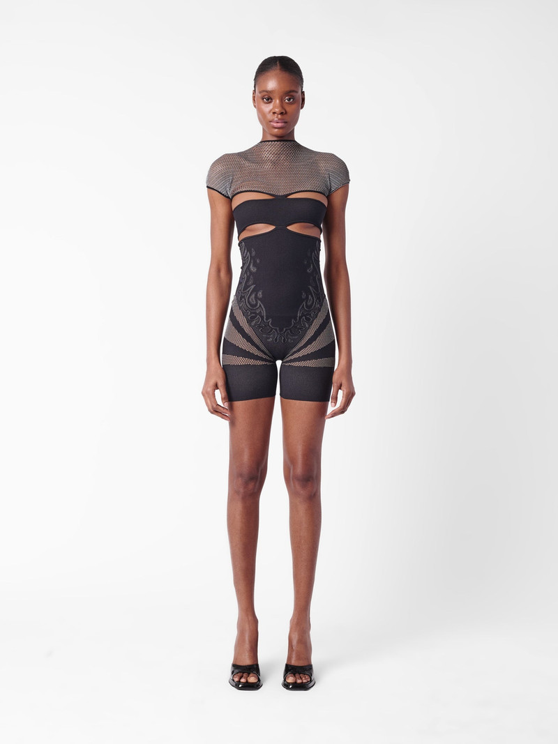 POSTER GIRL POLLARD PLAYSUIT BLACK outlook