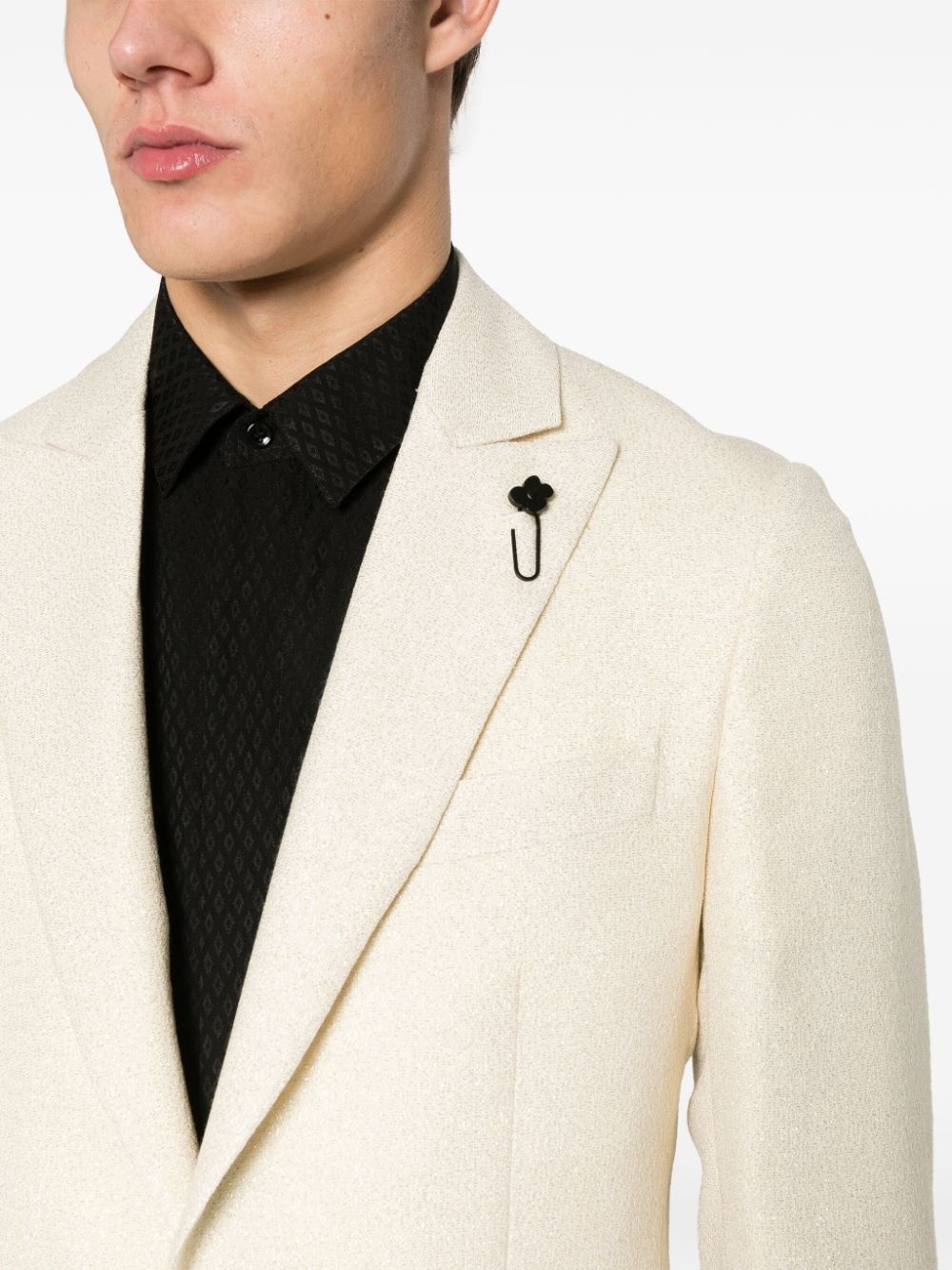 single-breasted blazer - 5