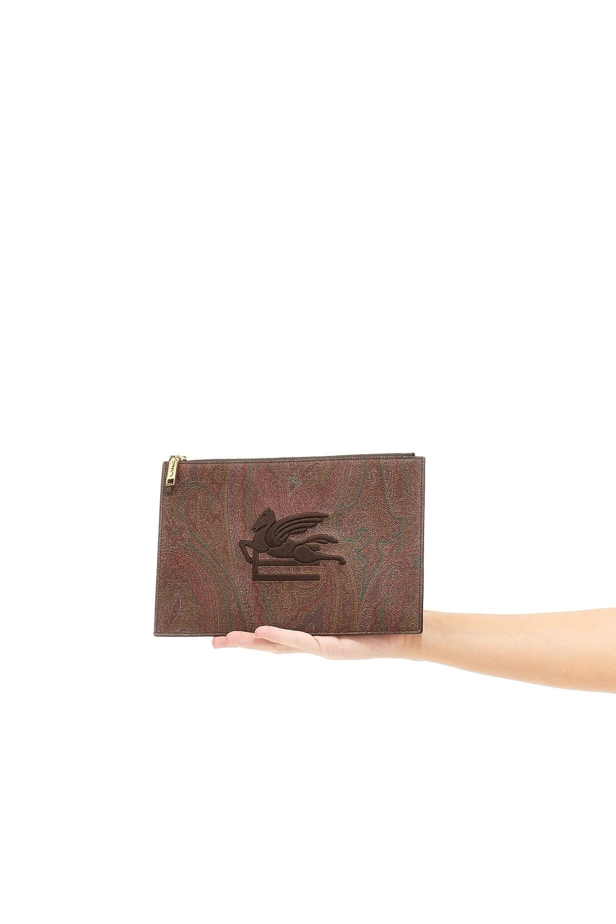 Medium 'Paisley' clutch bag - 2