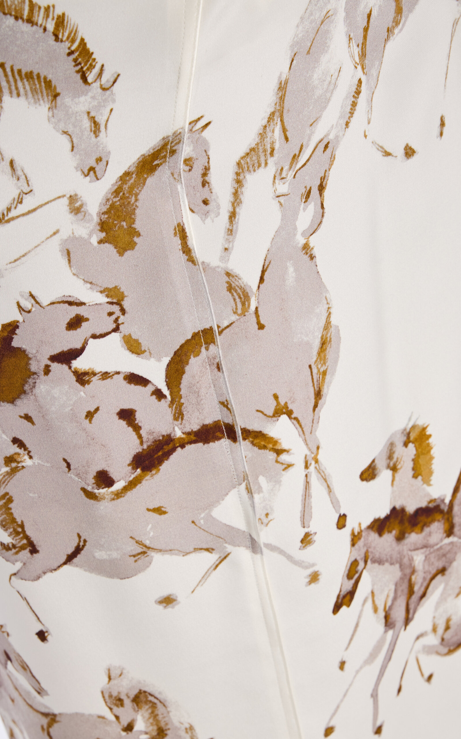 Benji Silk Maxi Skirt print - 5