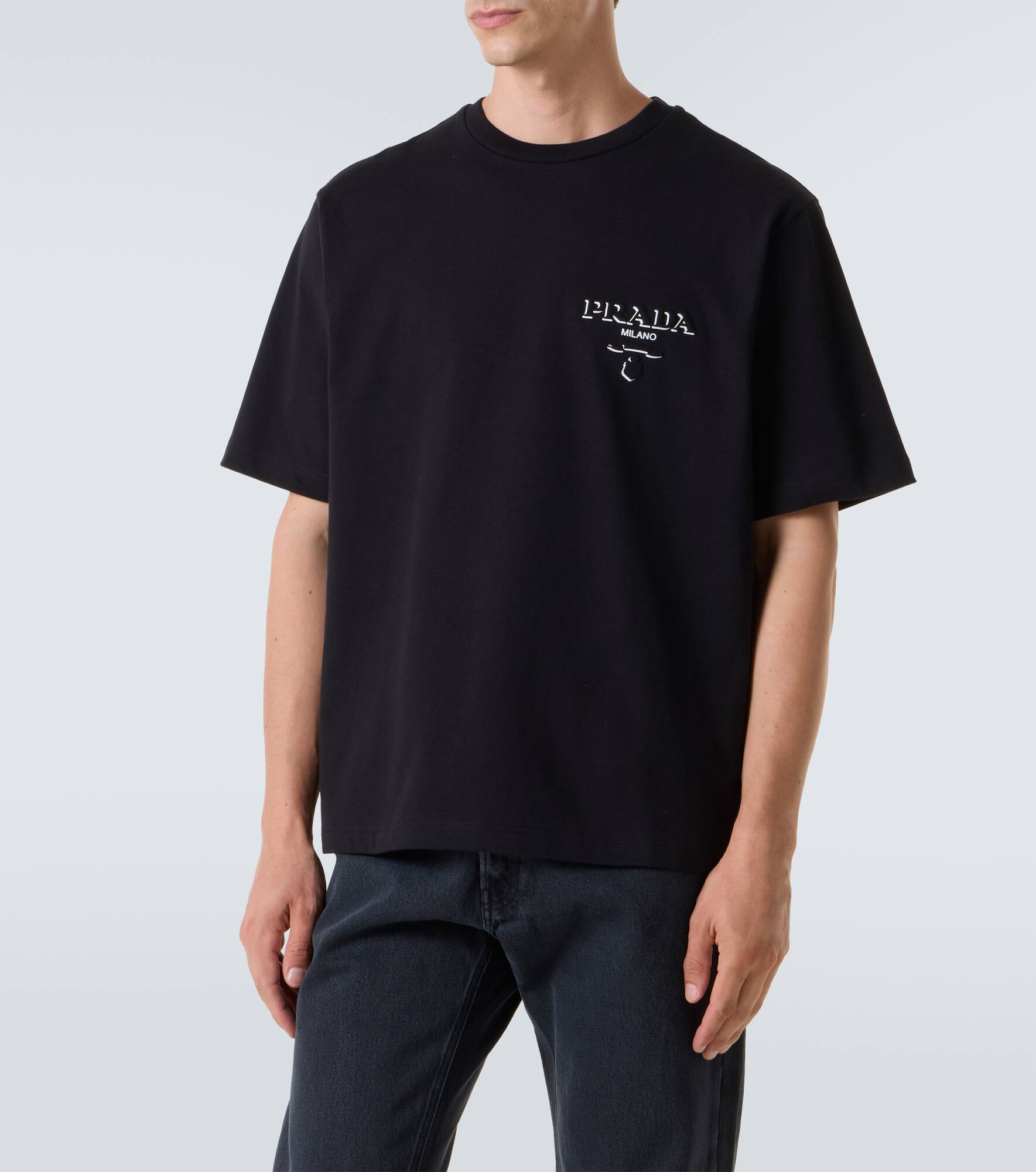 Logo cotton jersey T-shirt - 3
