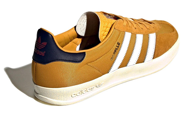 adidas Originals Gazelle Shoes 'Yellow White Black' IE0540 - 4