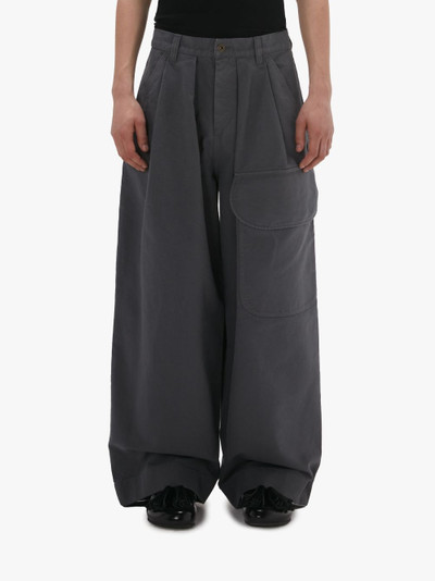JW Anderson CARGO TROUSERS WITH OVERSIZED POCKET outlook