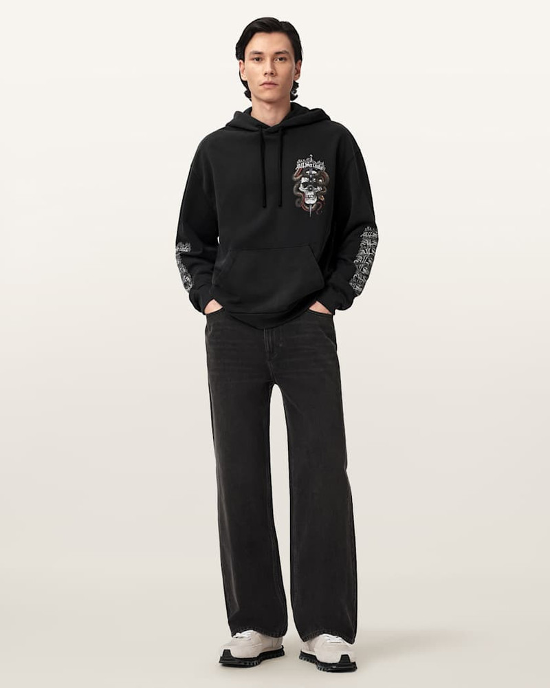 ARAKNID LONG SLEEVE COTTON HOODIE 5
