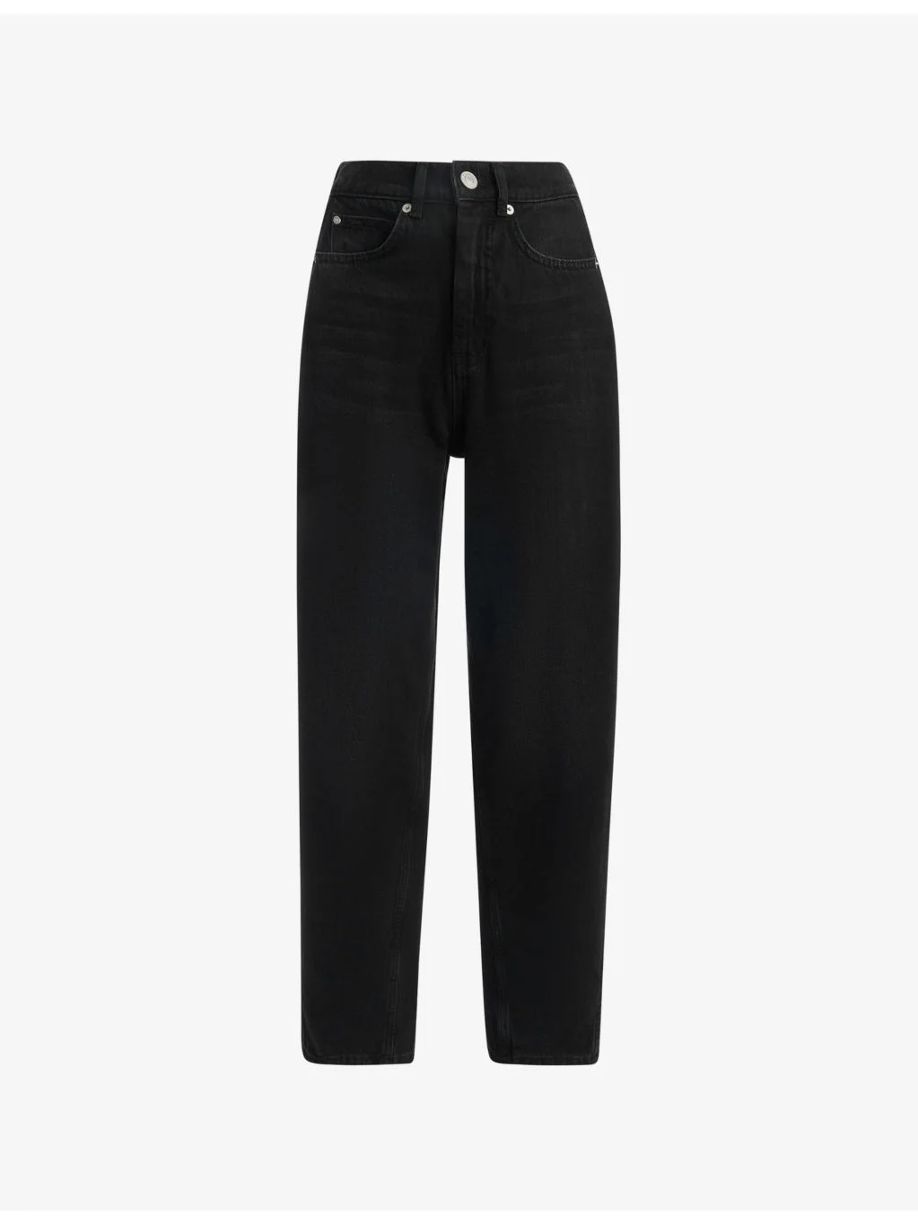 Authentic barrel-leg high-rise jeans - 1