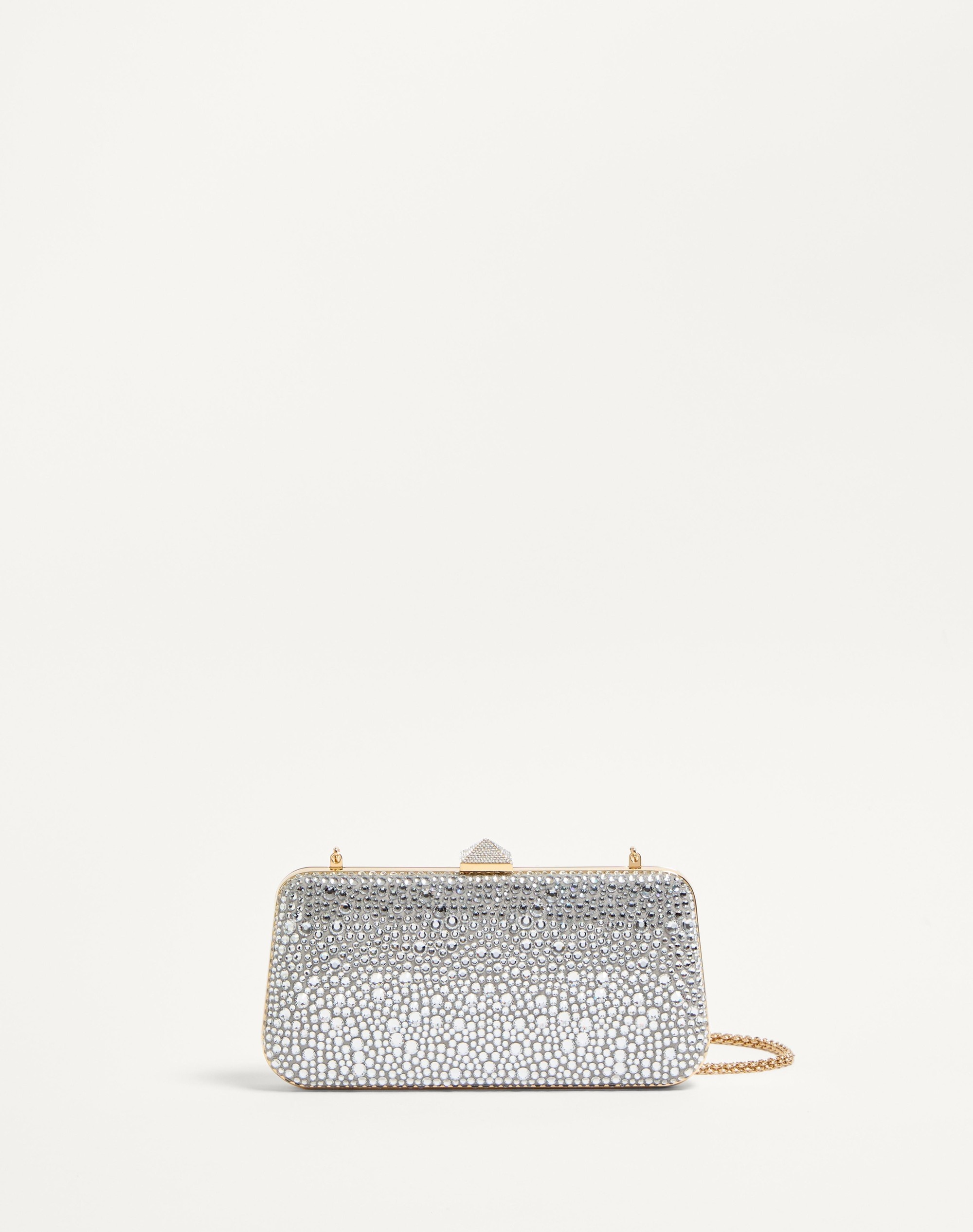 CARRY SECRETS RHINESTONE MINAUDIERE - 1