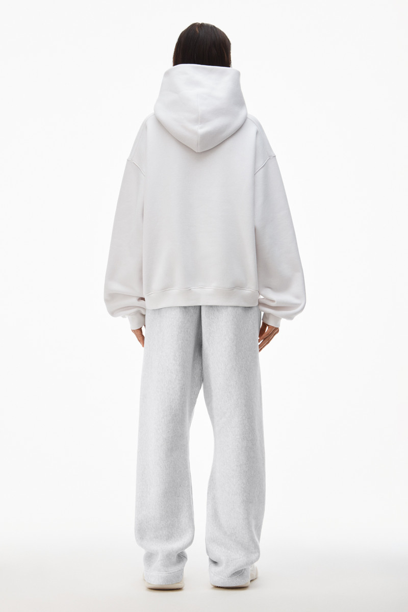 HOODIE IN DENSE FLEECE 4