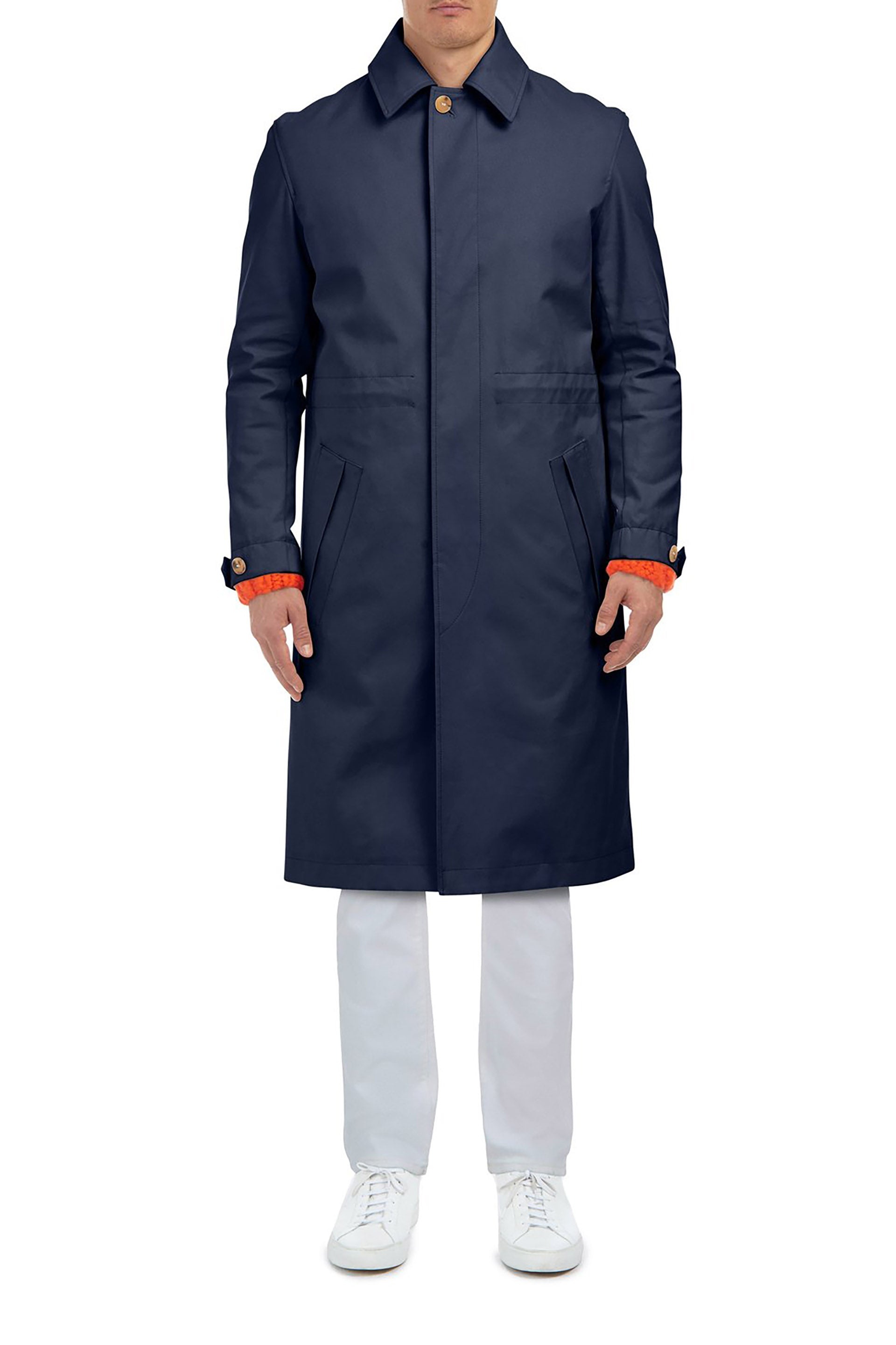 Malraux Parka in Dark Navy Cotton - 3