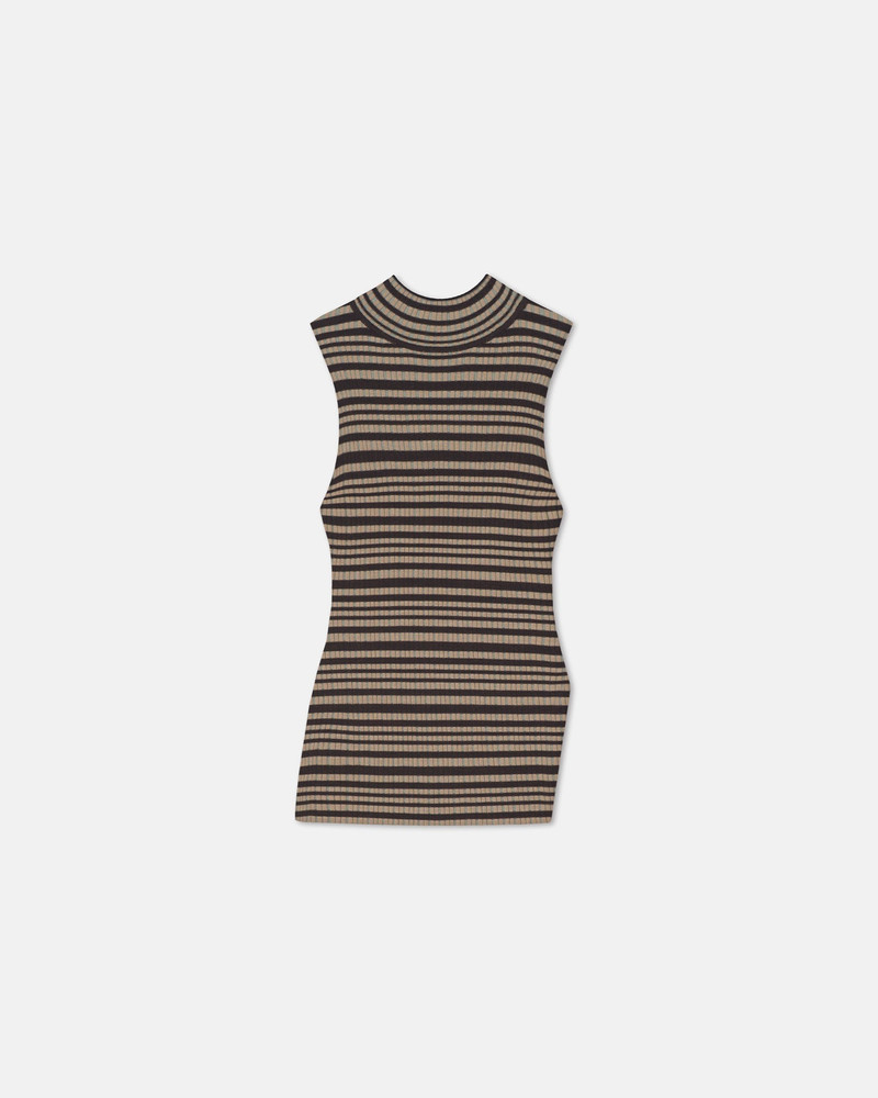 Fine Merino Rib Sleeveless Top 1