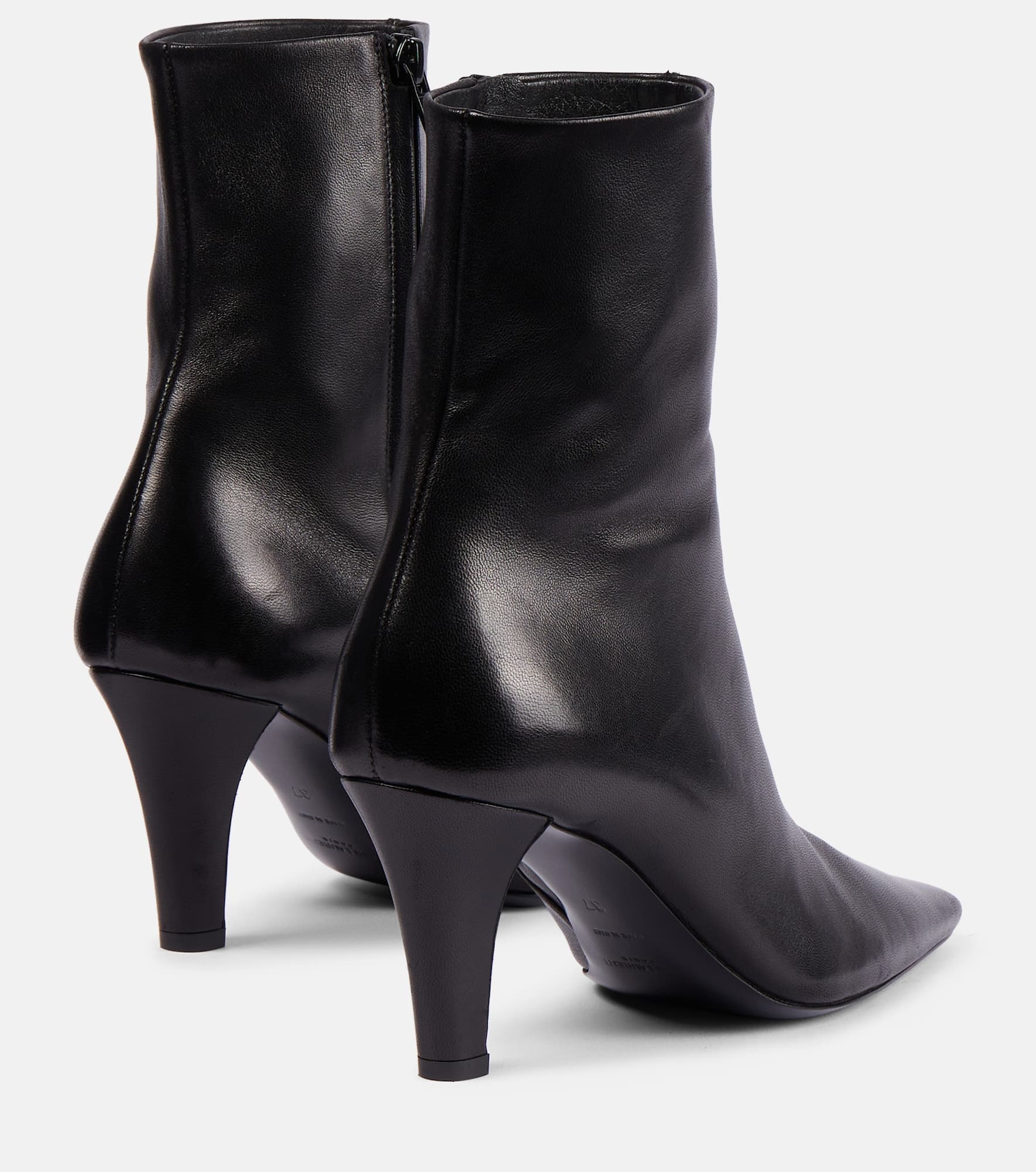 Jill 75 leather ankle boots - 2