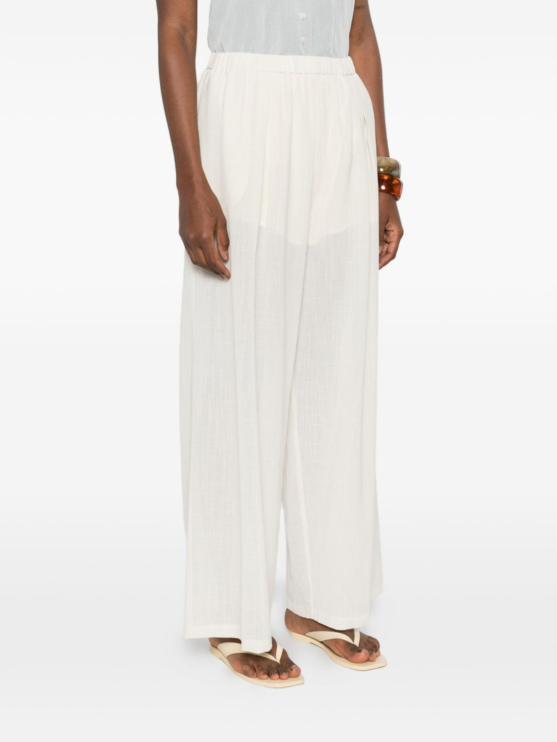 elasticated-waistband palazzo pants 3