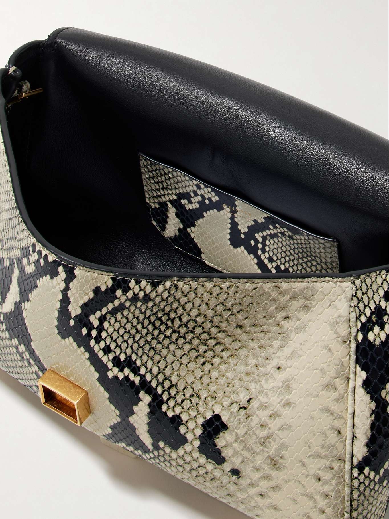 Cate snake-effect leather shoulder bag Snake print - 5