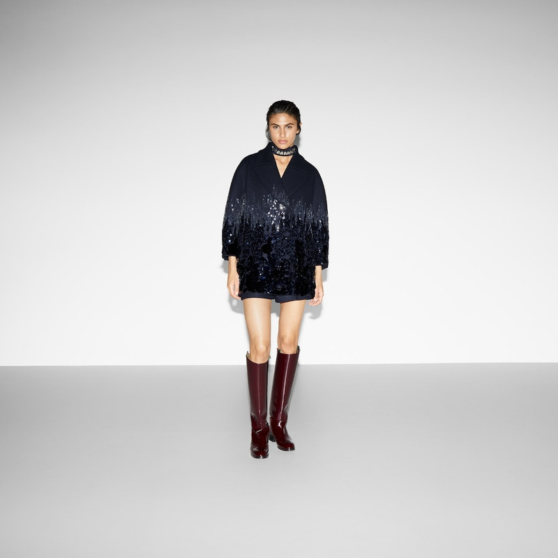 GUCCI Batavia wool coat outlook
