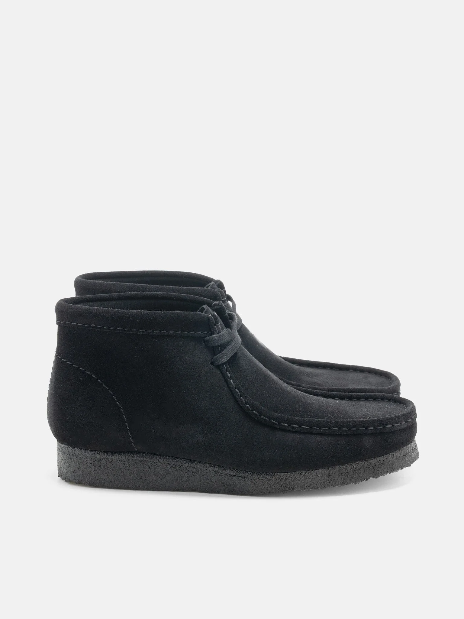 Wallabee Boot Black Suede - 1