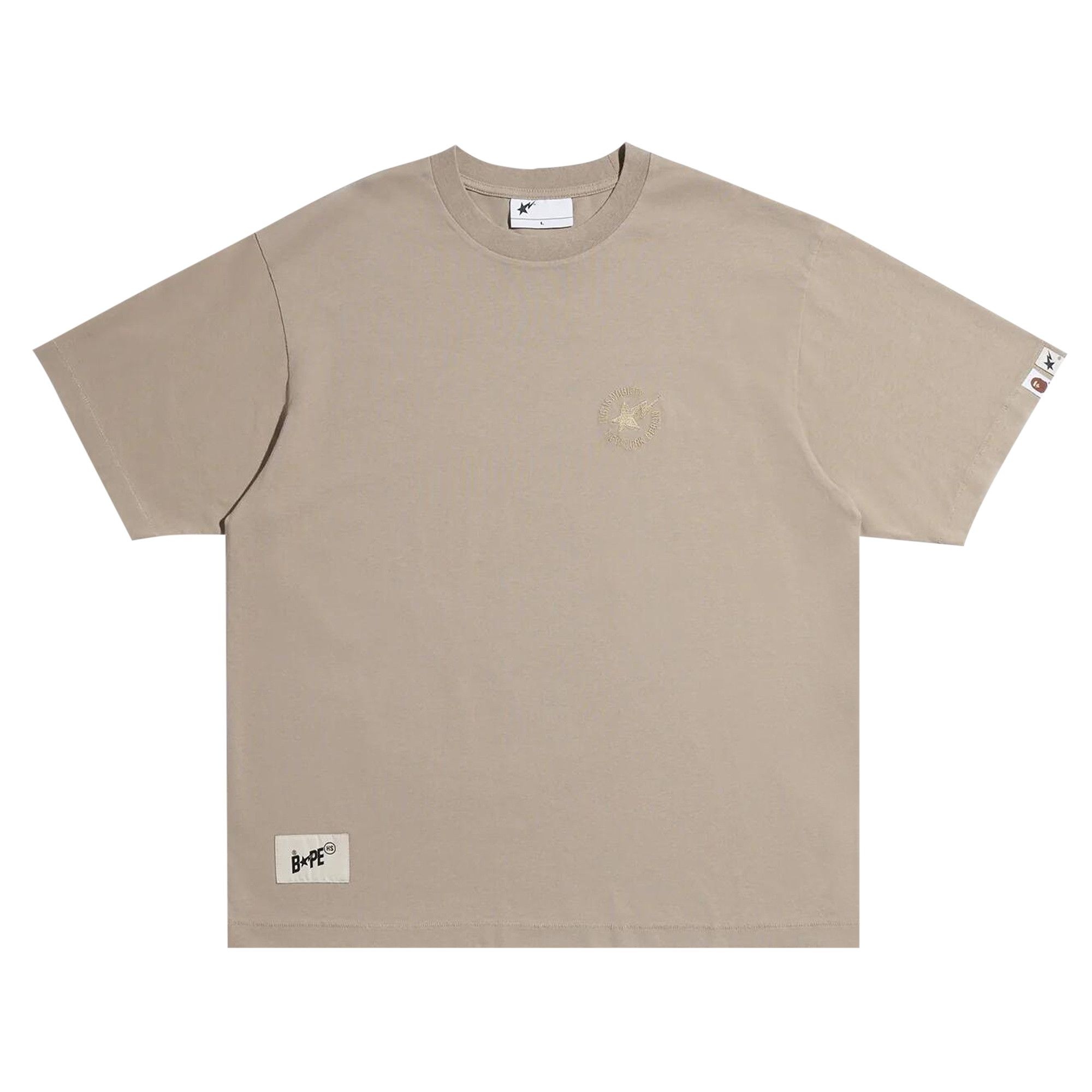 BAPE x Highsnobiety Tee 'Beige' - 1