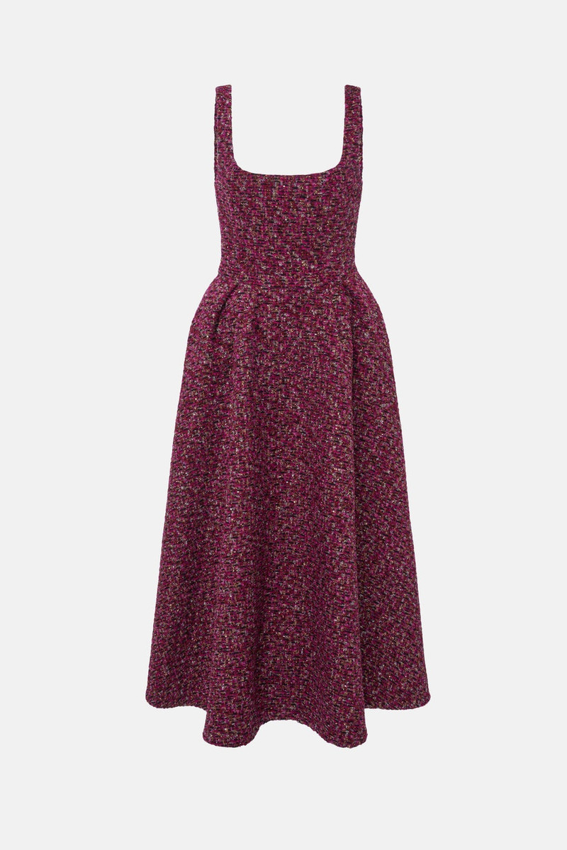 SEQUIN TWEED DRESS 1