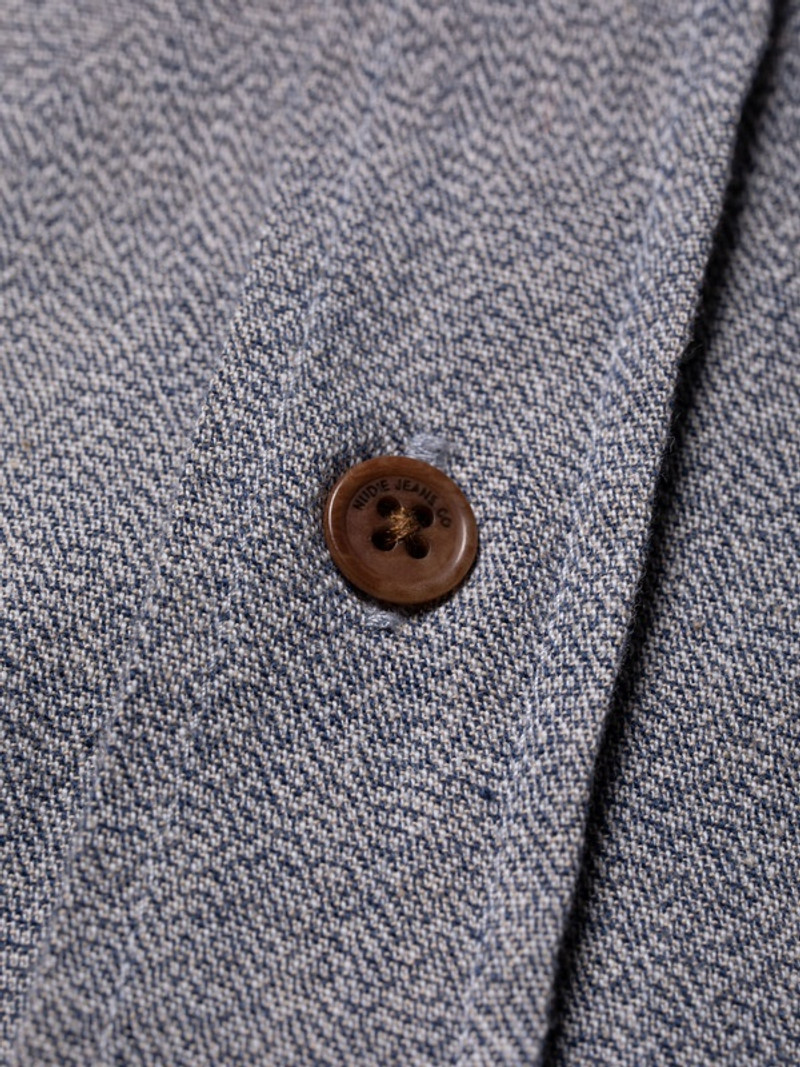 John Button Down Shirt Bluemelange 6