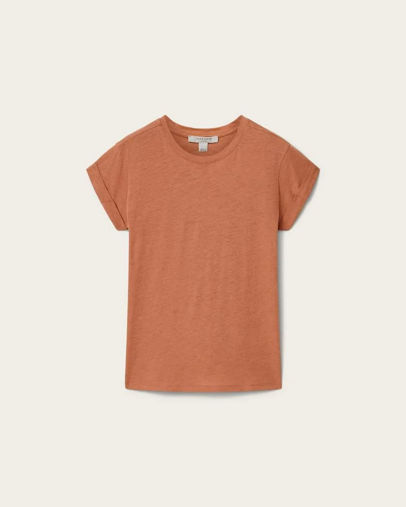 ANNA CREW NECK SHORT SLEEVE T-SHIRT - 1