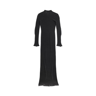 BALENCIAGA Women's Dress in Black Faded outlook
