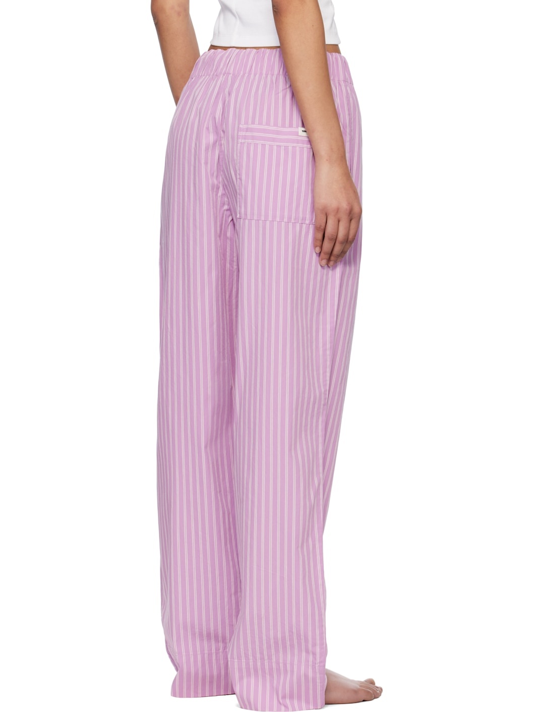 Purple & Pink Poplin Pyjama Pants - 3