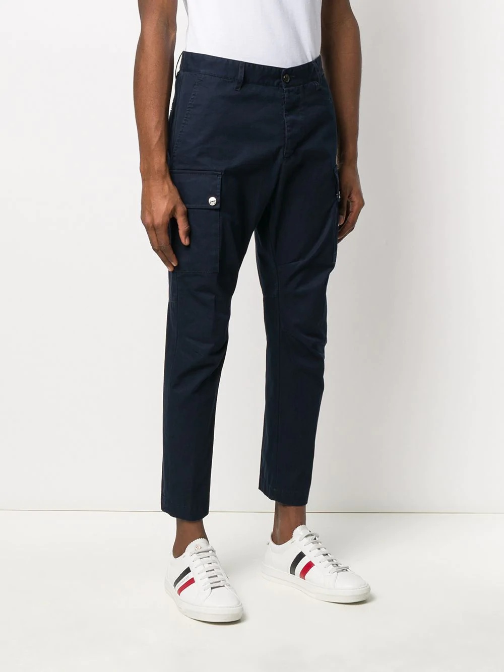 tapered cargo trousers - 3