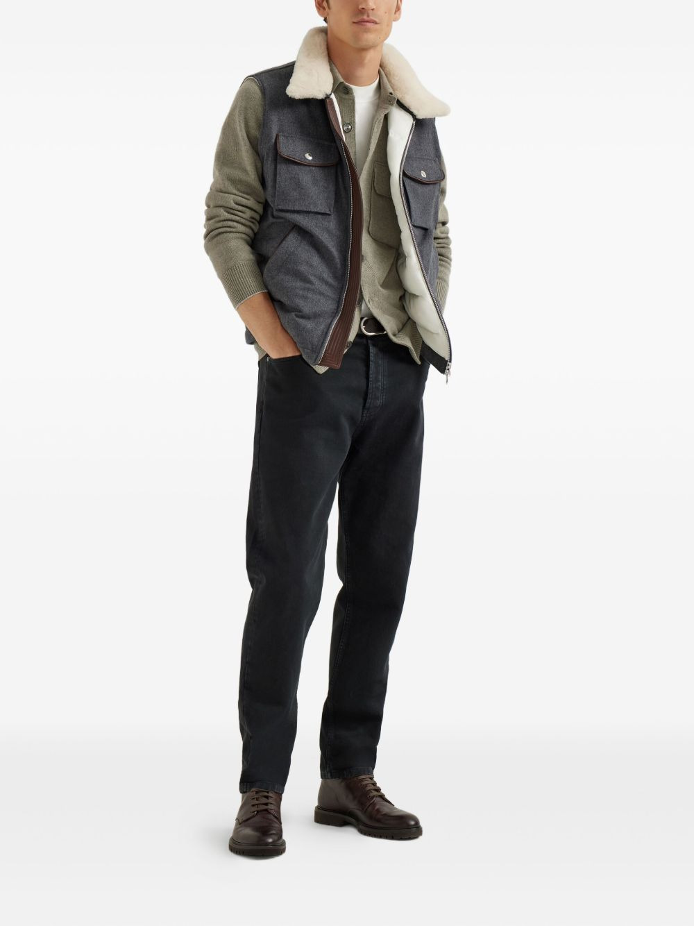 cashmere cardigan - 2