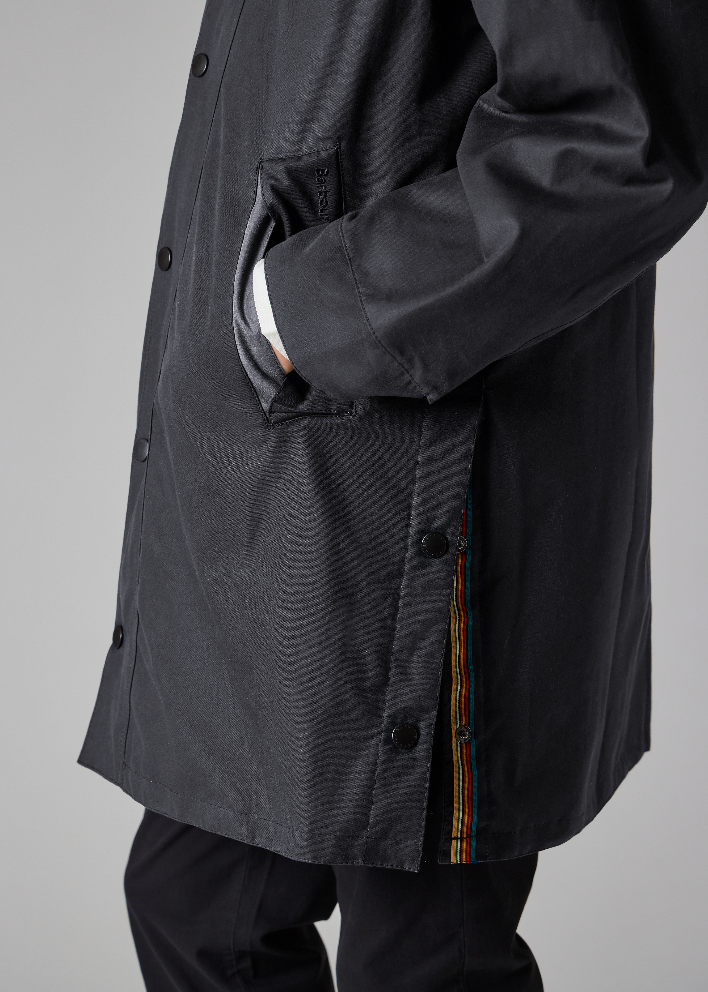 Paul Smith loves Barbour - Navy Beeston Wax Jacket - 12