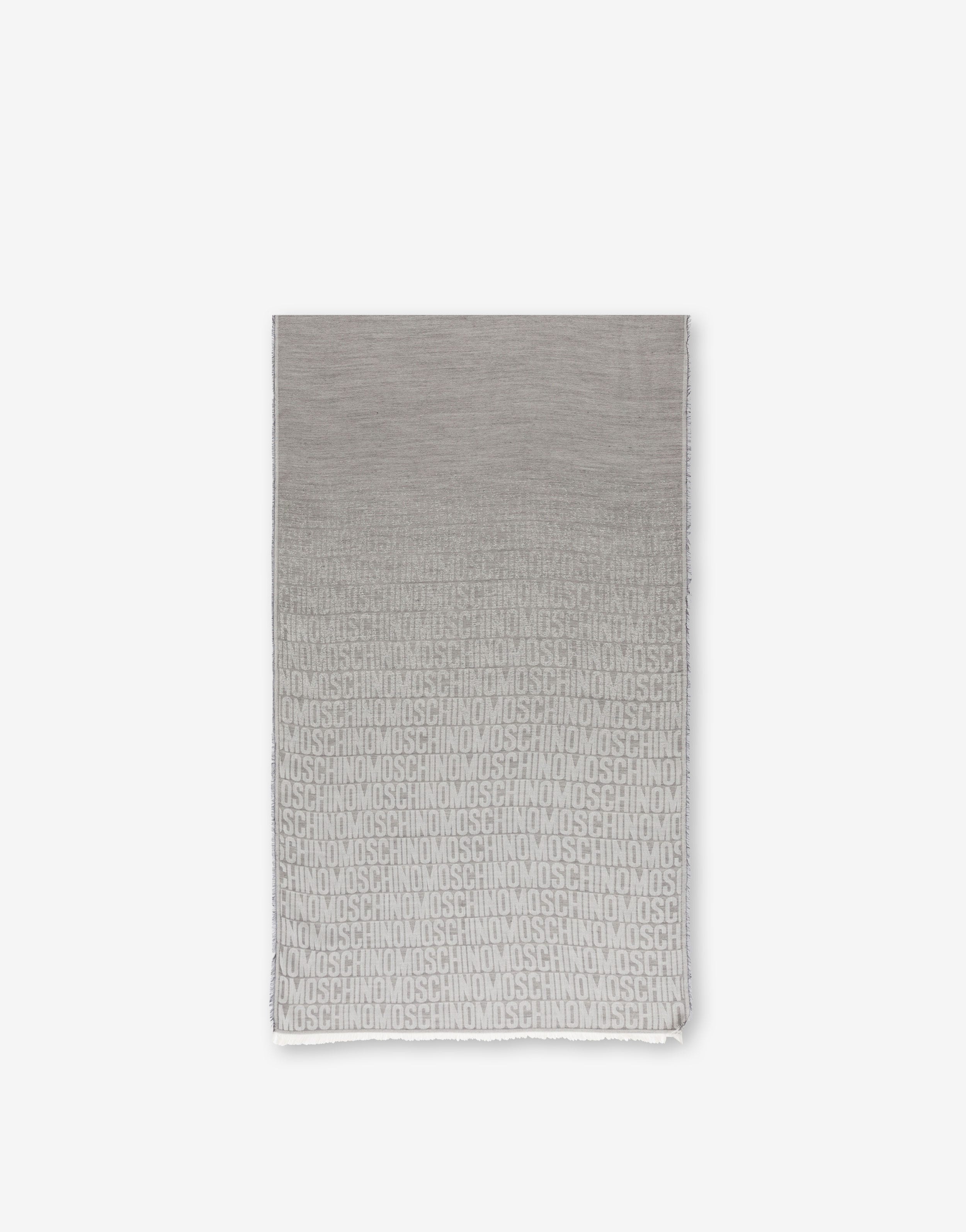 DÉGRADÉ LOGO MODAL-BLEND SCARF - 1