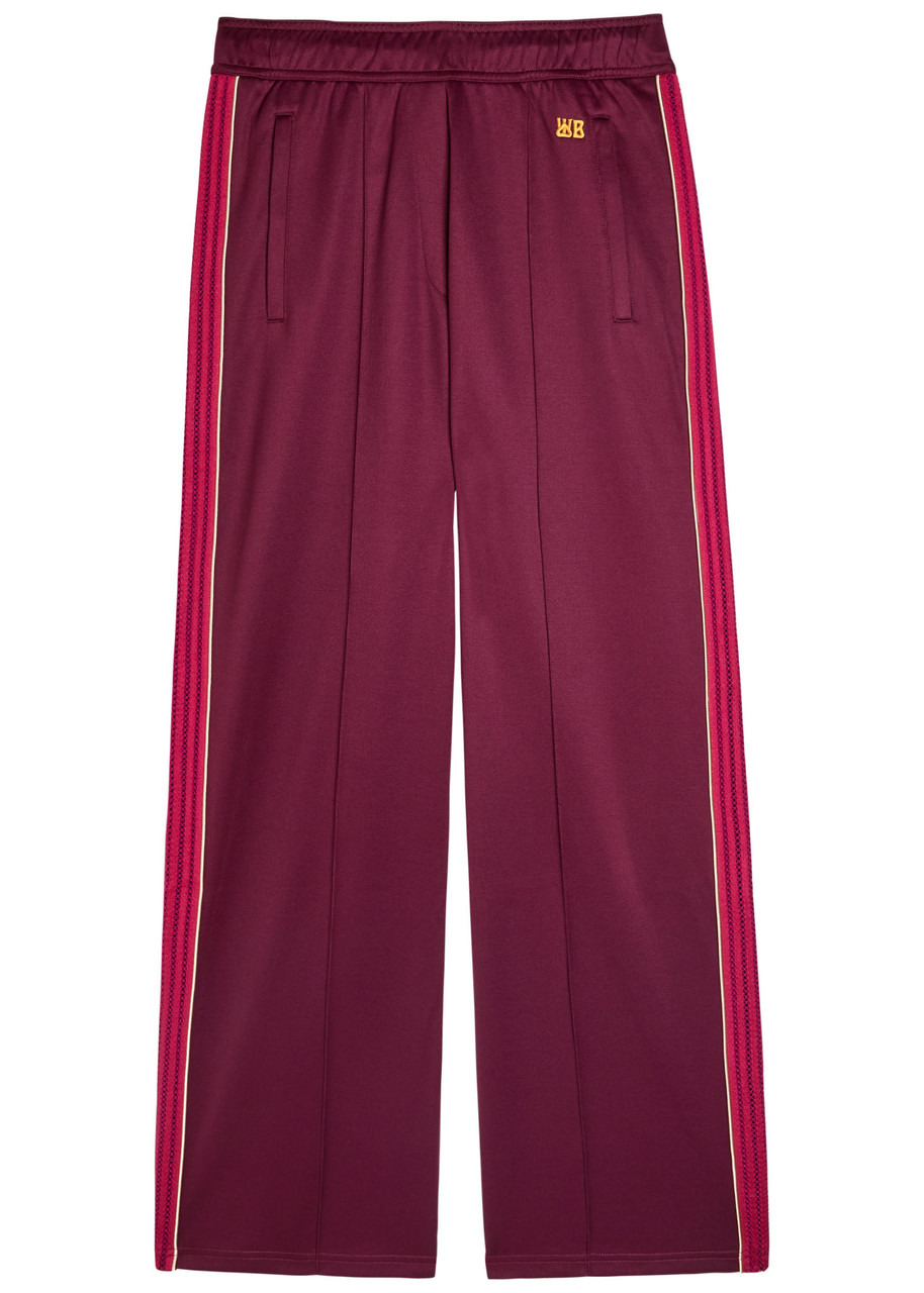 Wales Bonner Mantra Panelled Satin-jersey Track Pants - 1
