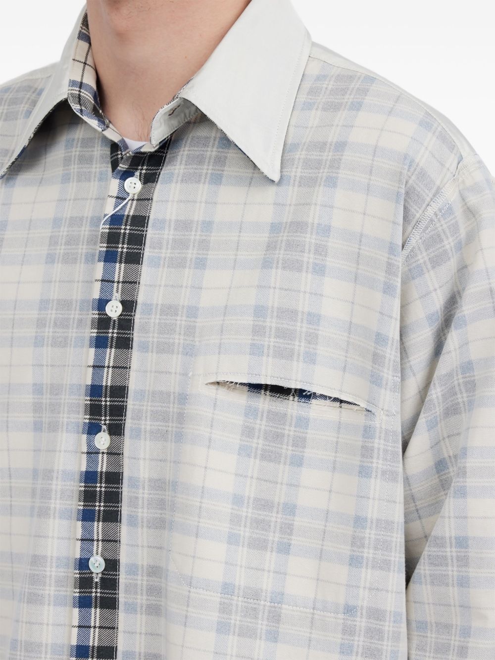 inside-out effect shirt - 7