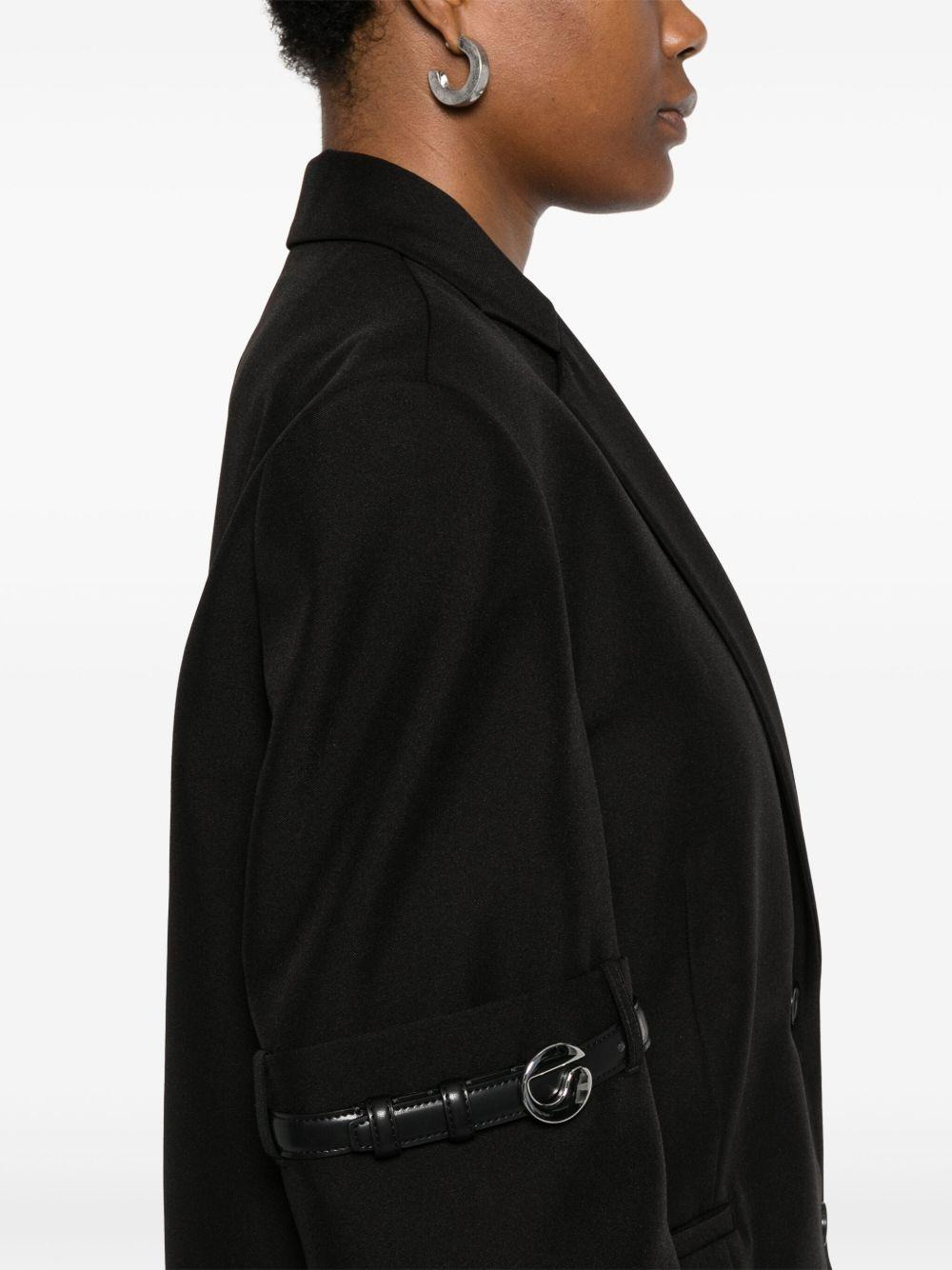 GIACCA LOGO BELTED COPERNI - 4