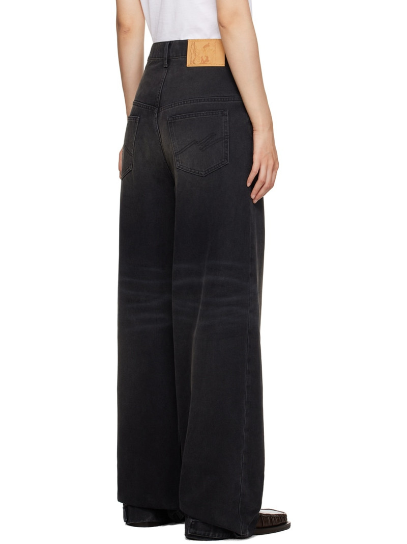 Black Wide-Leg Jeans 3