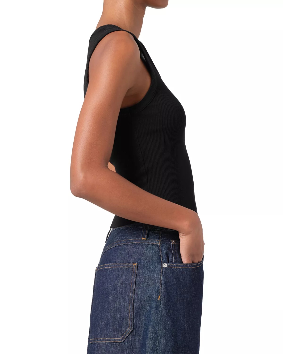 Shrunken Poppy Tank Top - 4