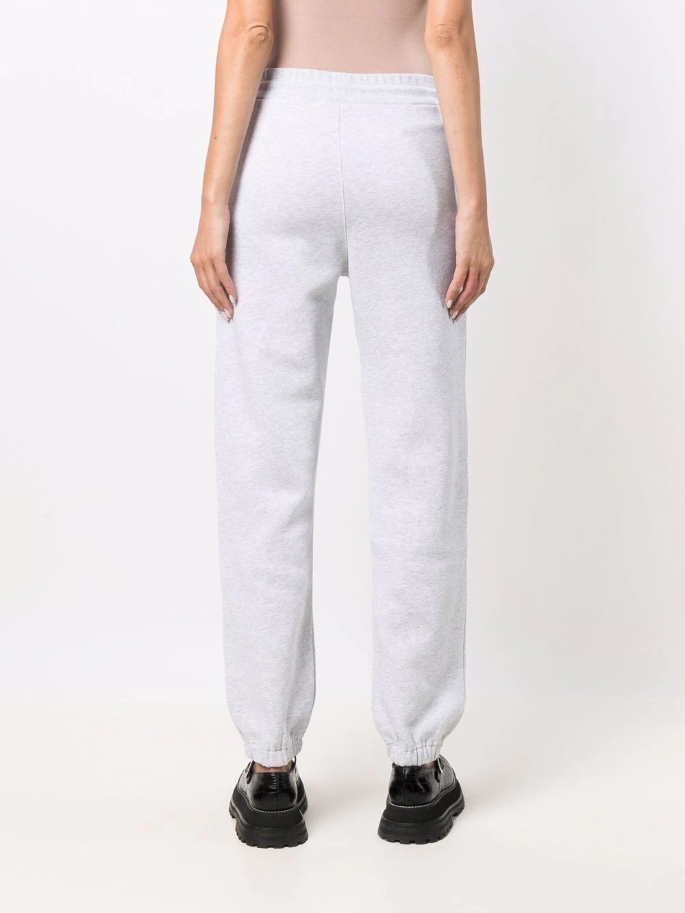 logo detail jersey sweatpants - 4