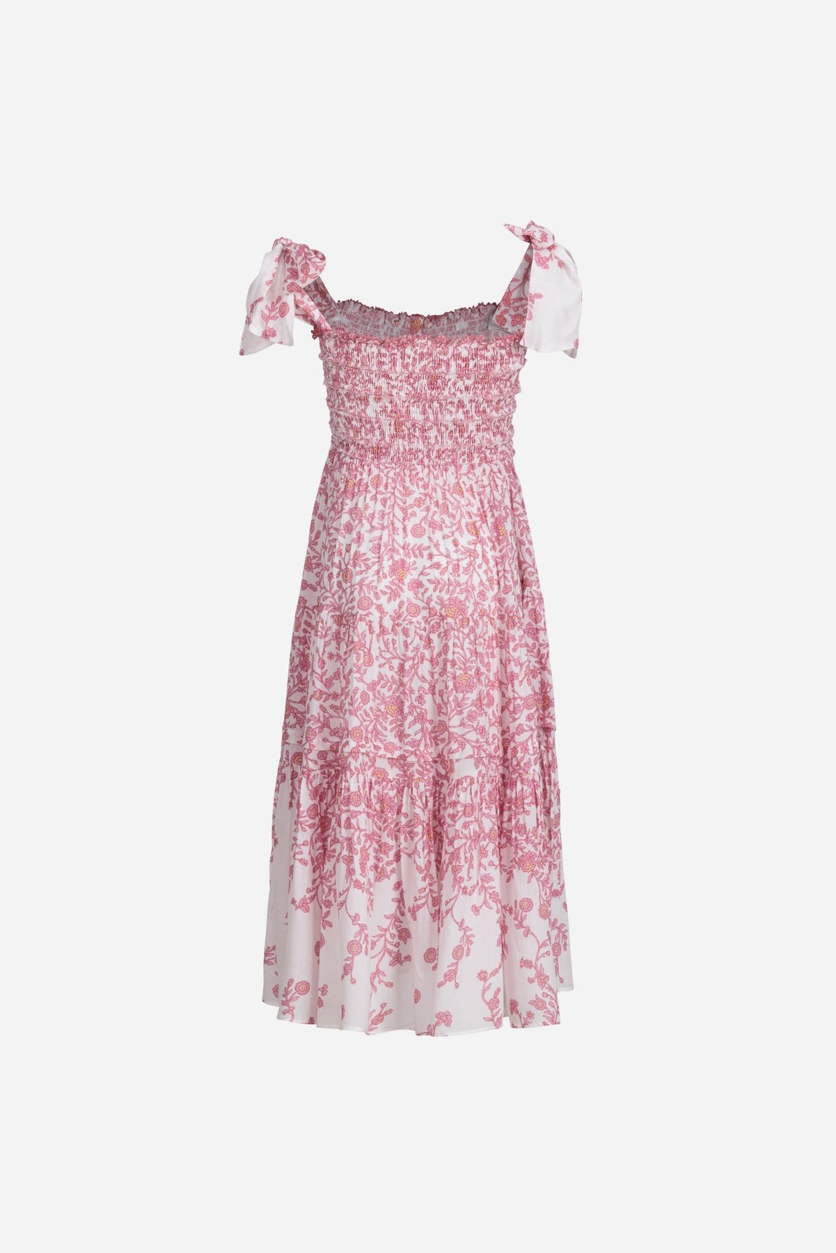 Long Dress Triny for girls - Pink Lazuli - 2