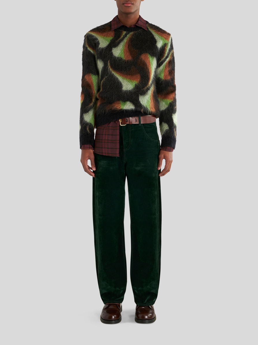 FOLIAGE ROUND NECK JUMPER - 4