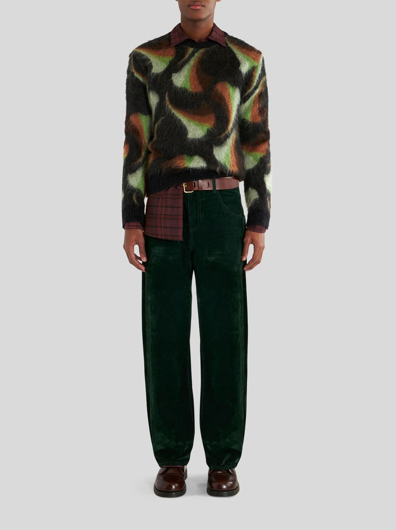 FOLIAGE ROUND NECK JUMPER 4