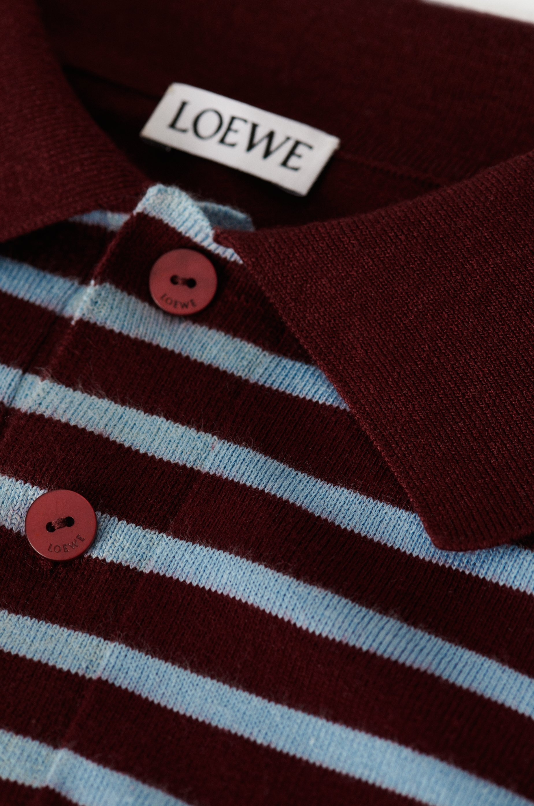 Polo sweater in cotton - 6