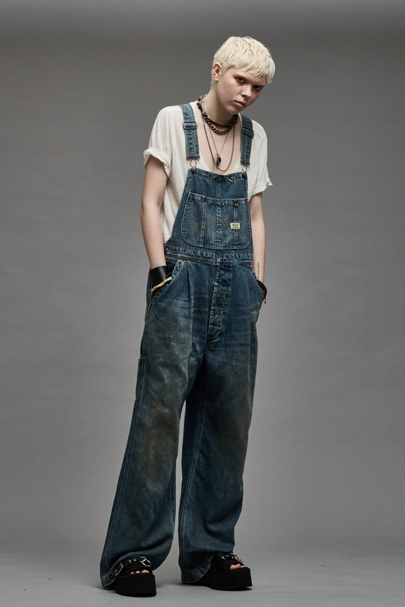 DAMON OVERALL - WEBER LINEN INDIGO - 2