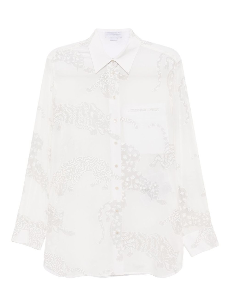 leopard-pattern shirt 1