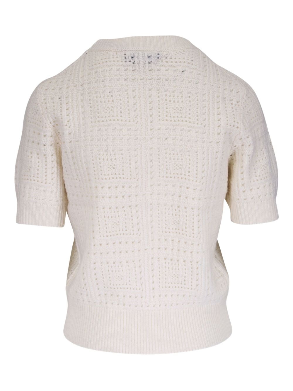 crochet-knit top - 2