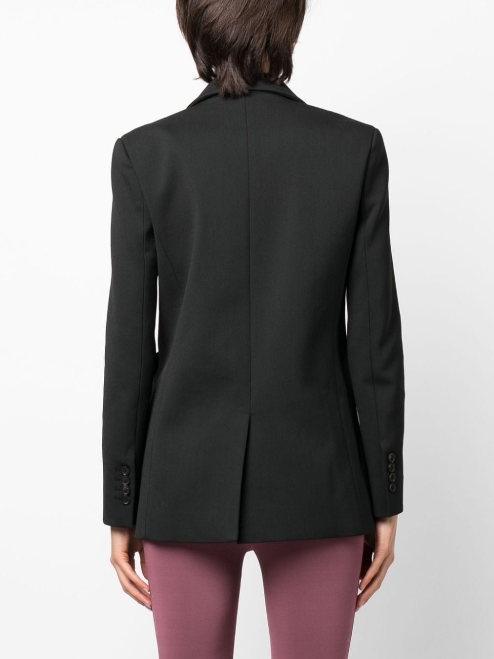 twisted cut-out blazer - 4