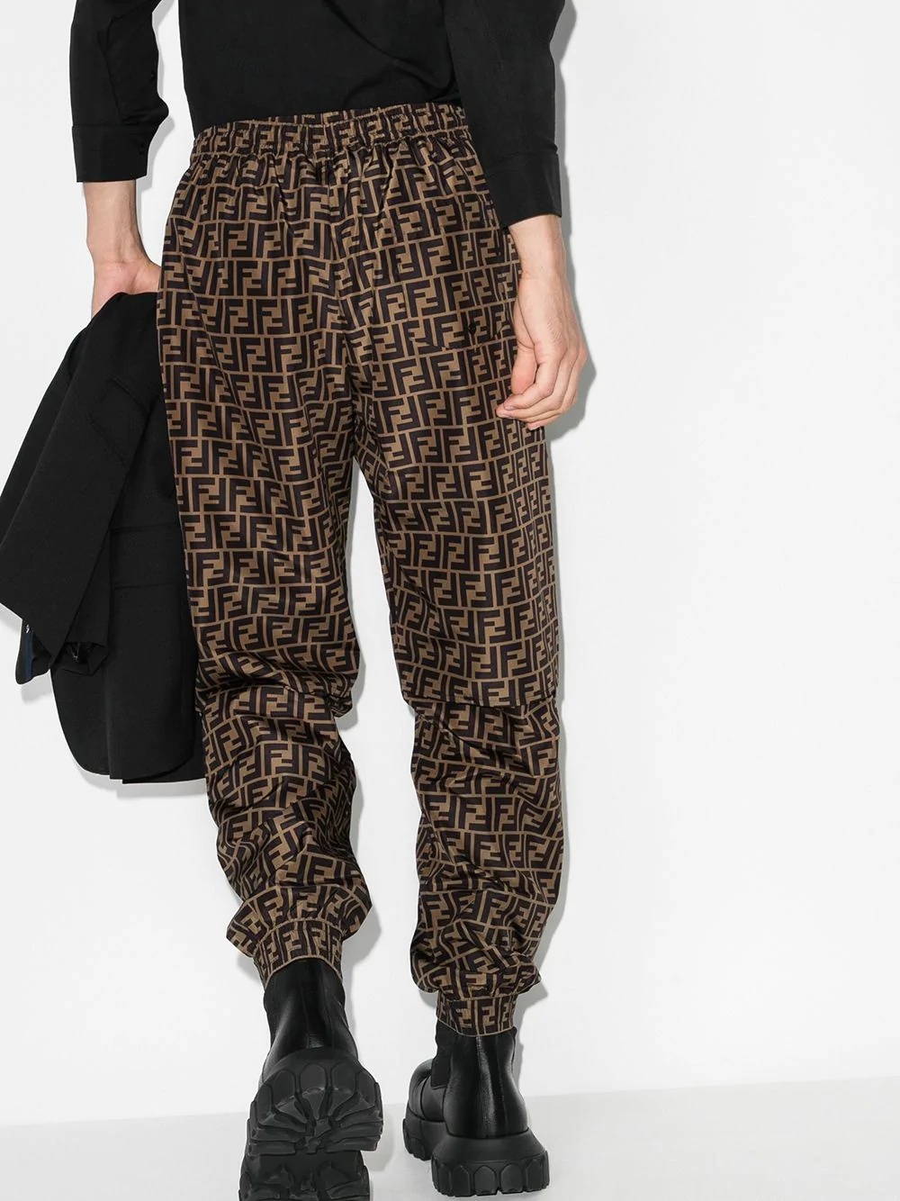 FF print track trousers - 3