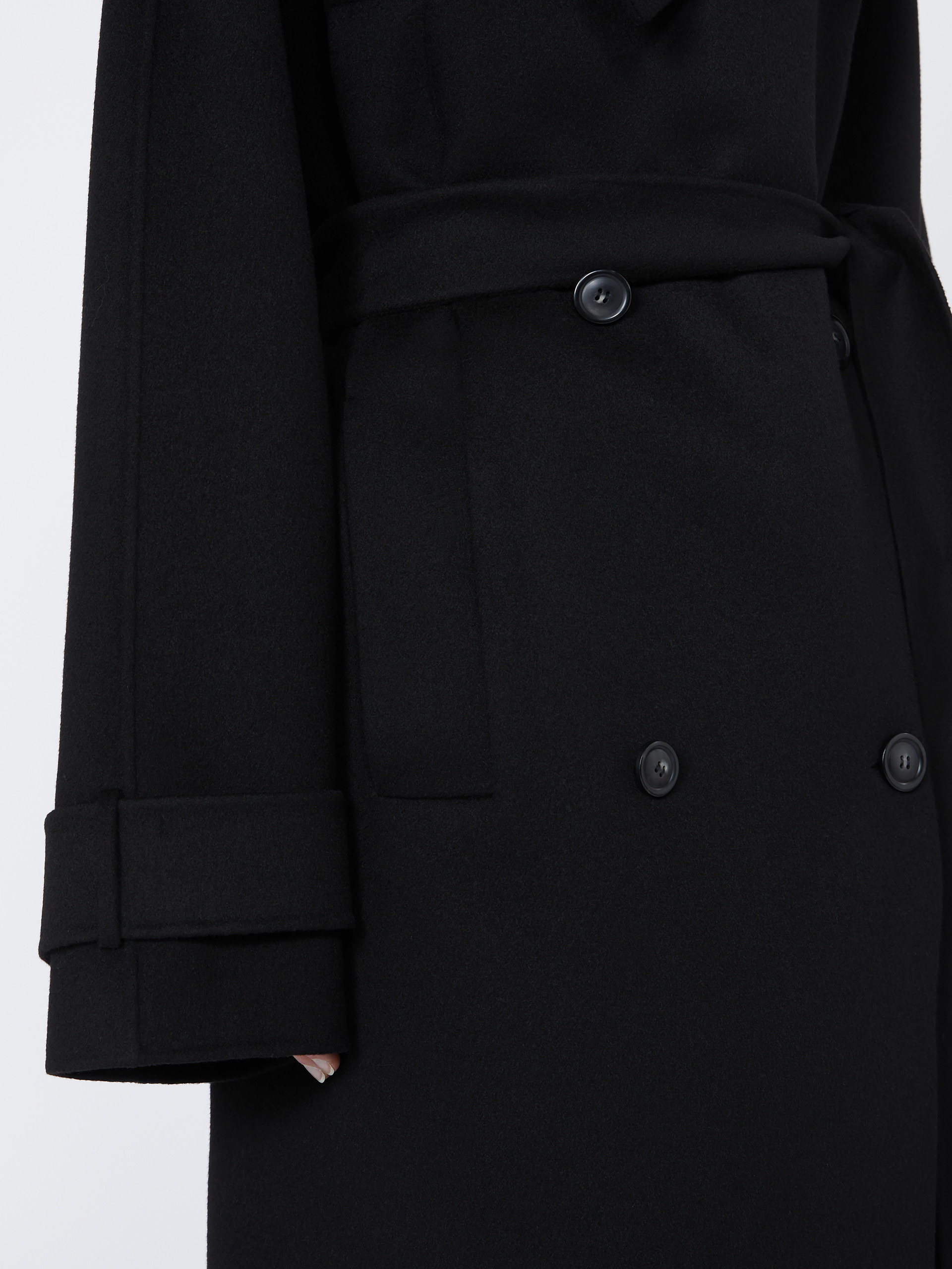 YOLE Double-faced pure wool trench coat - RUNWAY - 6