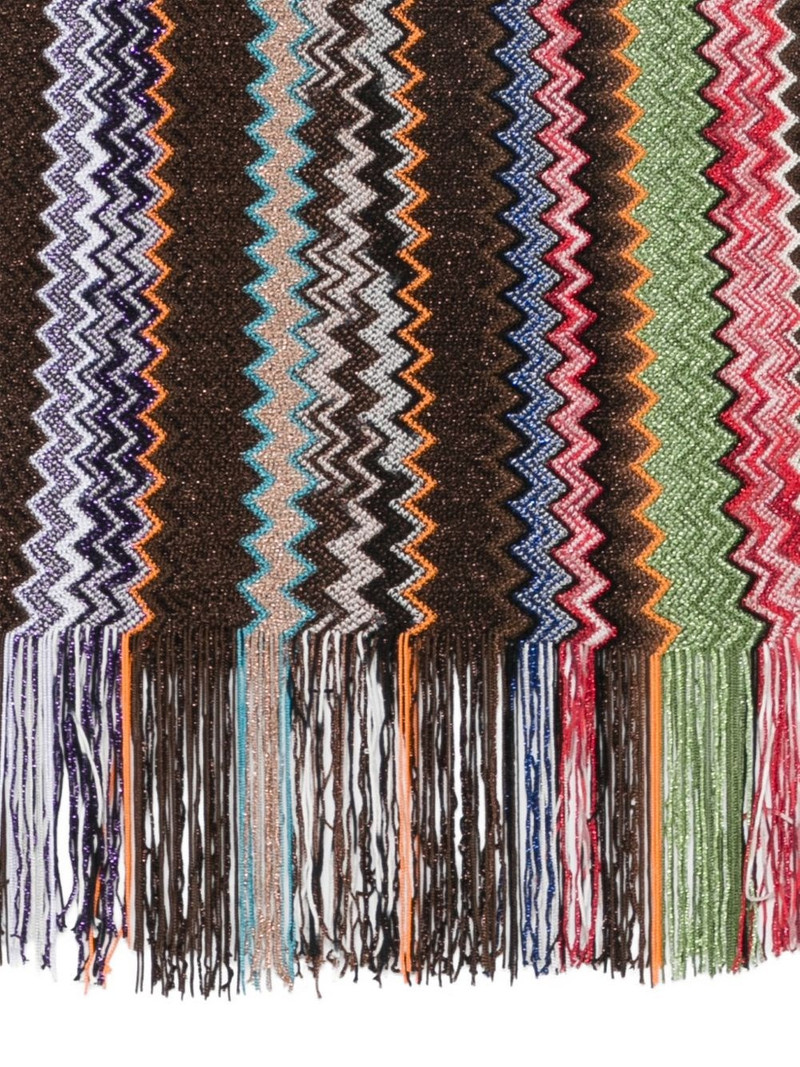 Missoni Zig zag print scarf outlook