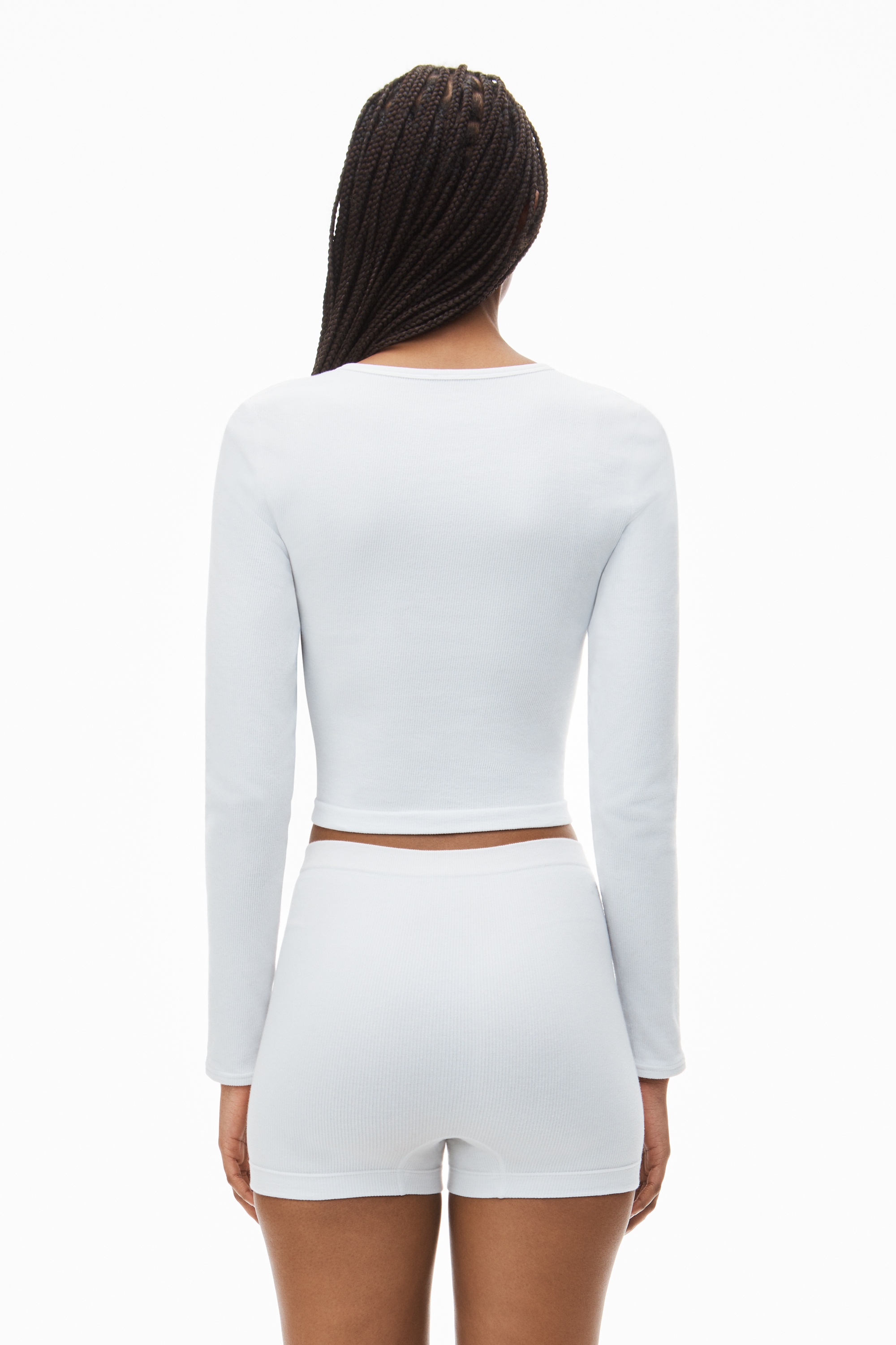 cardigan in seamless rib-knit - 5