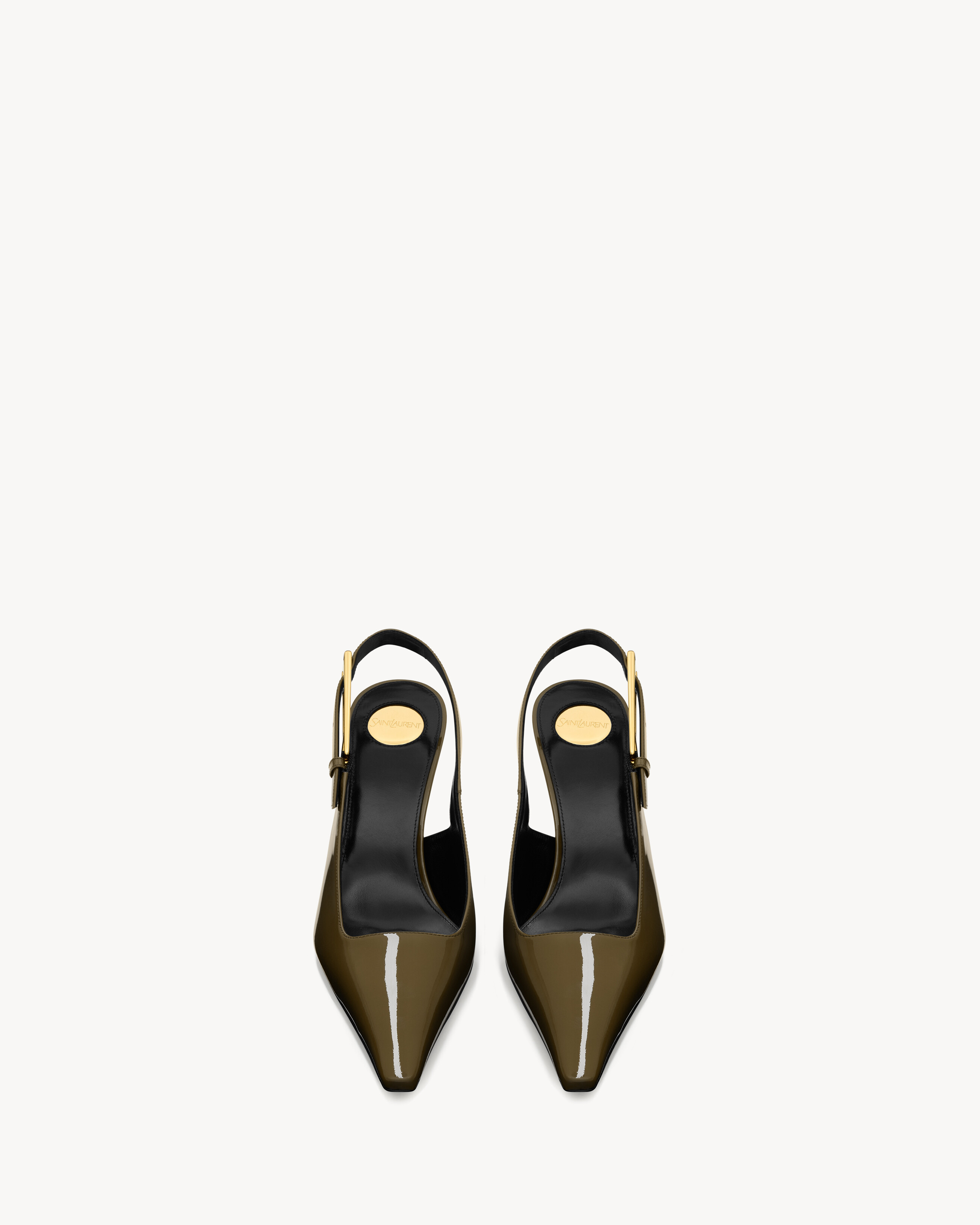 LEE SLINGBACK PUMPS IN PATENT LEATHER - 2