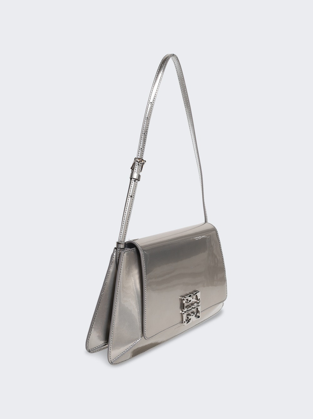 4g Liquid Shoulder Bag Light Silver - 2